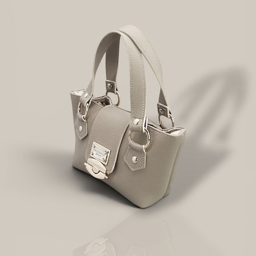 Élise – Mini Tote Pearl Grey