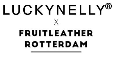 FruitLeather Rotterdam x LUCKYNELLY logo