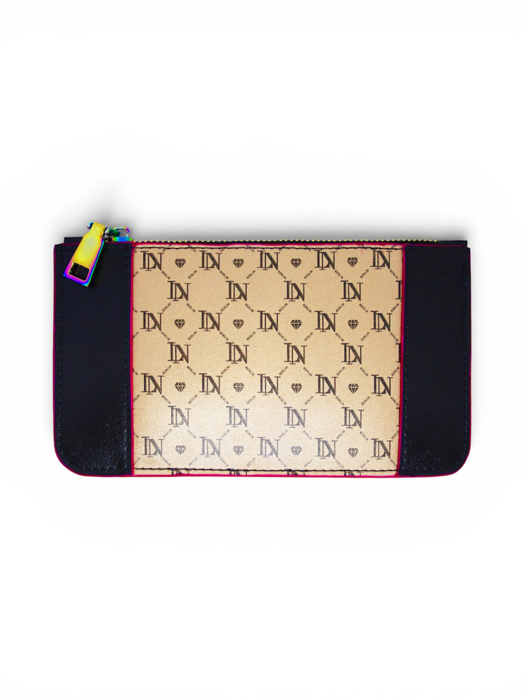 LN Zip Wallet – Monogram / Golden