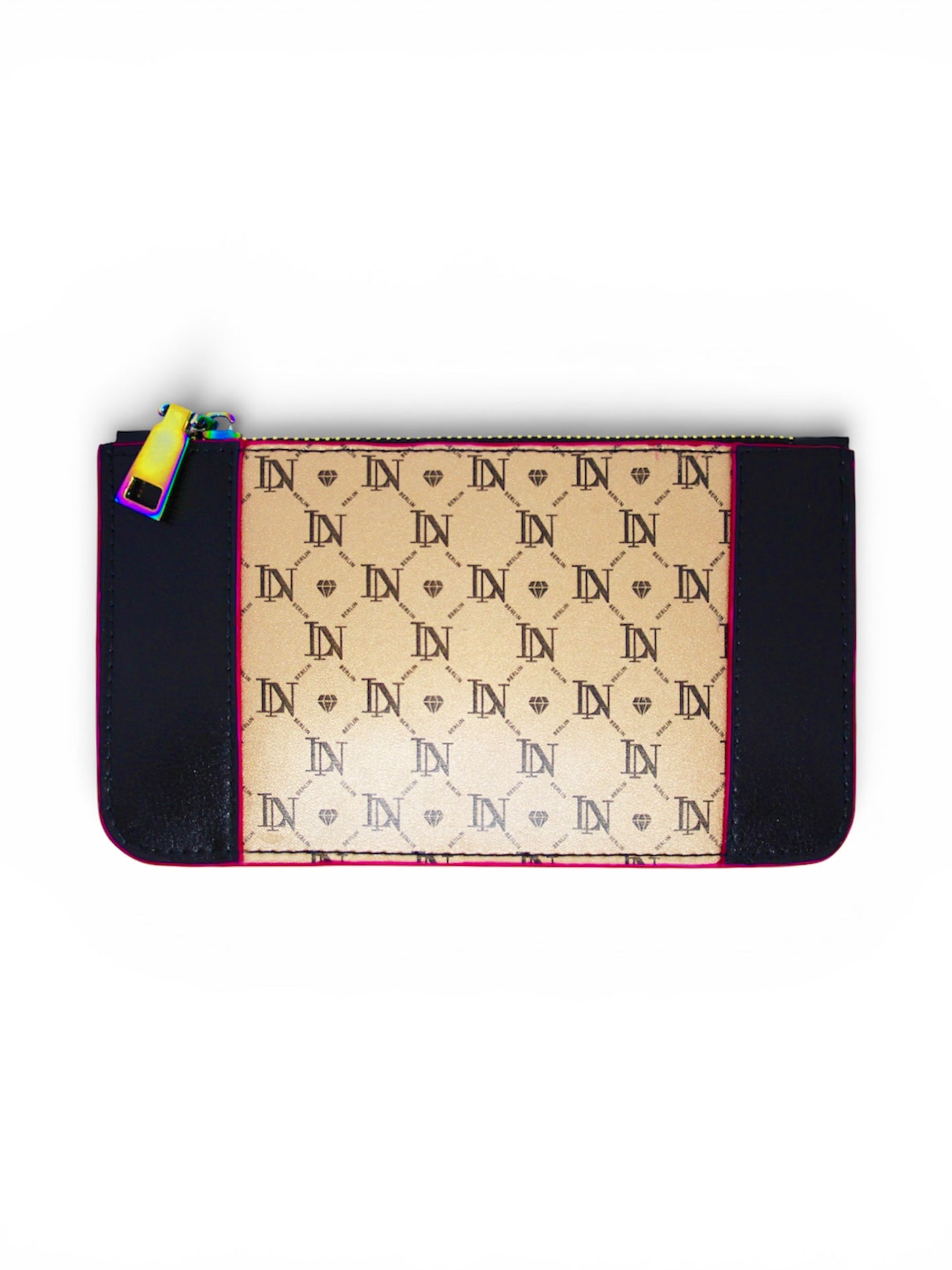 LN Zip Wallet – Monogram / Golden