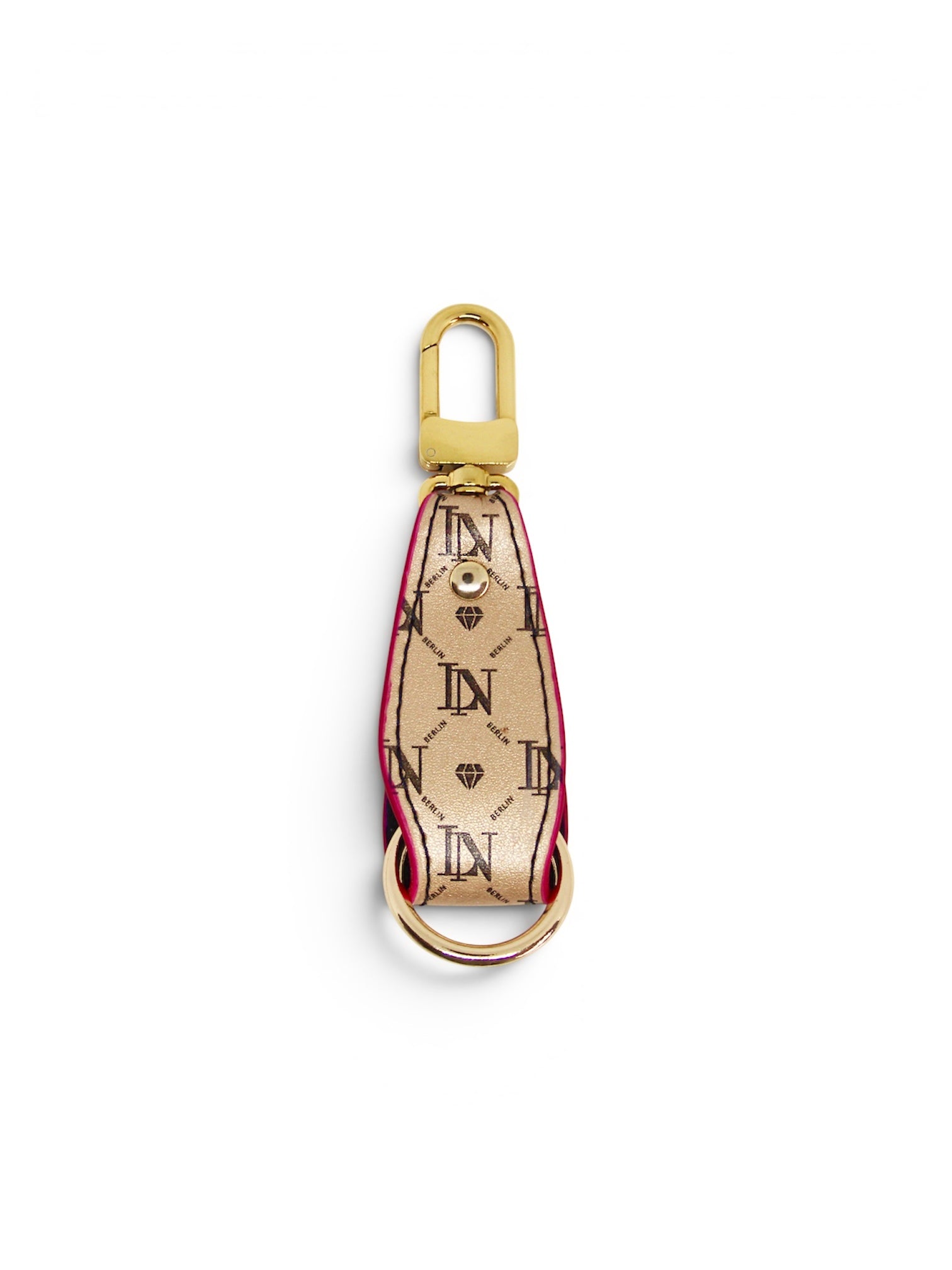 LN Key Ring – Signature Monogram / Golden