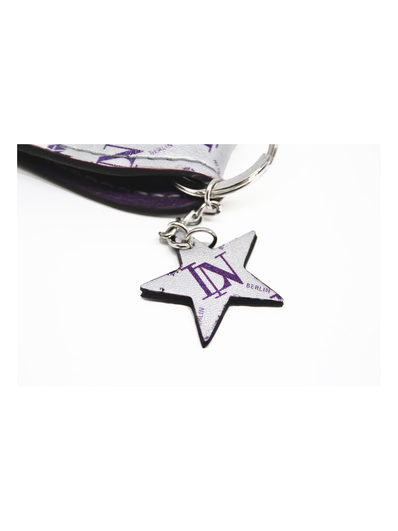 LN Key Ring – Signature Monogram / Silver