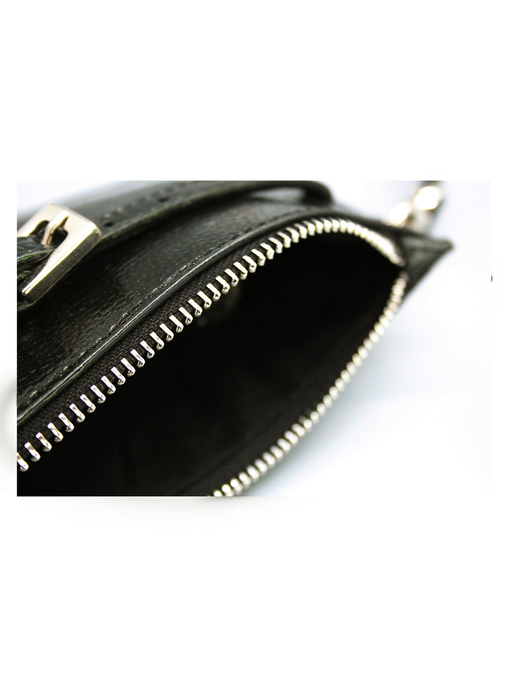 Noa – Glossy Burnt Olive Clutch
