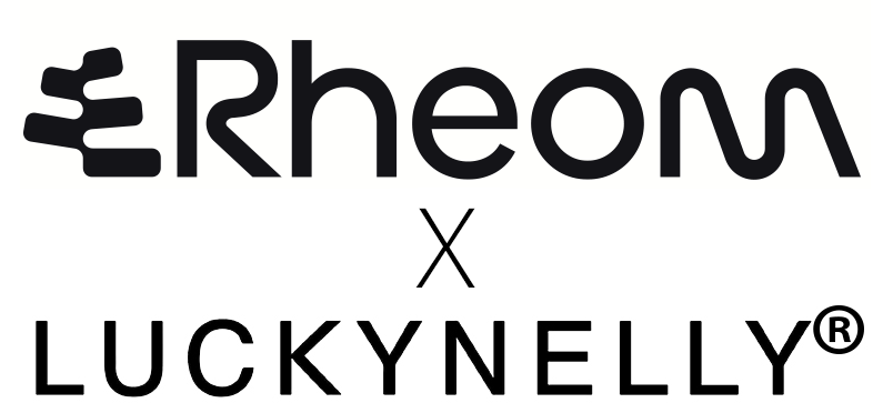 Rheom x LUCKYNELLY logo