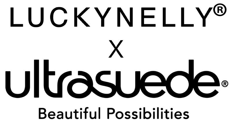Ultrasuede x LUCKYNELLY logo
