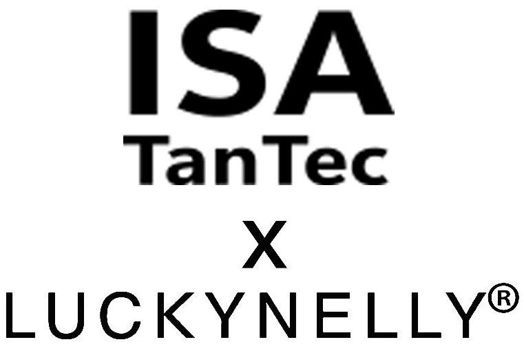 ISA TanTec x LUCKYNELLY logo