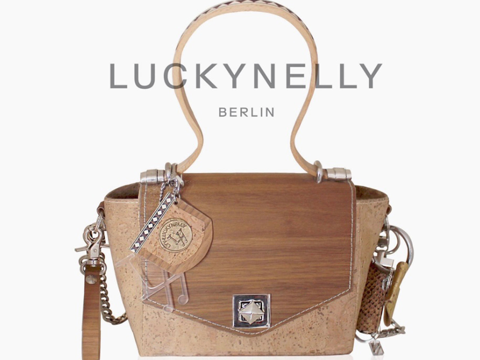 LUCKYNELLY zebrawood bag